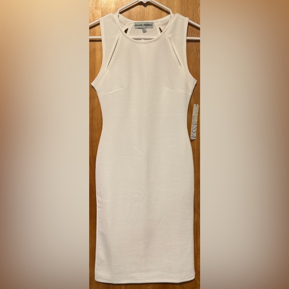 Almost Famous Dresses & Skirts - Almost Famous White Textured Dress